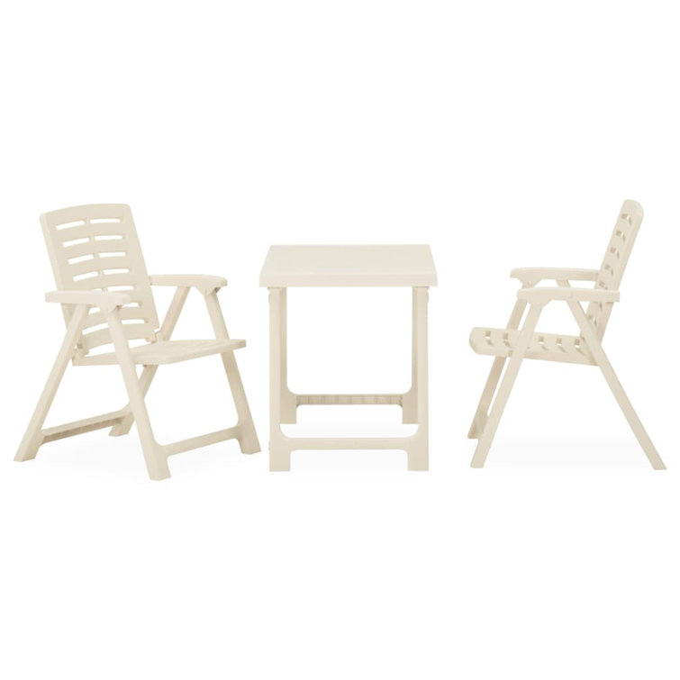 Plastic folding bistro discount set